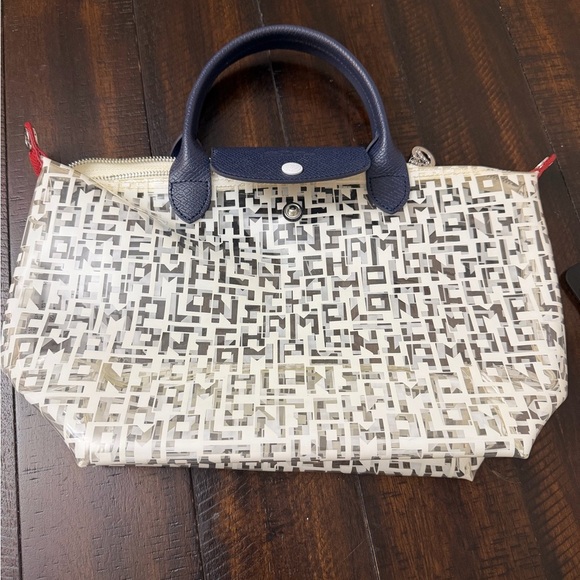 LONGCHAMP LE PLIAGE COLLECTION PVC/LEATHER HAND/SHOULDER - Picture 6 of 13